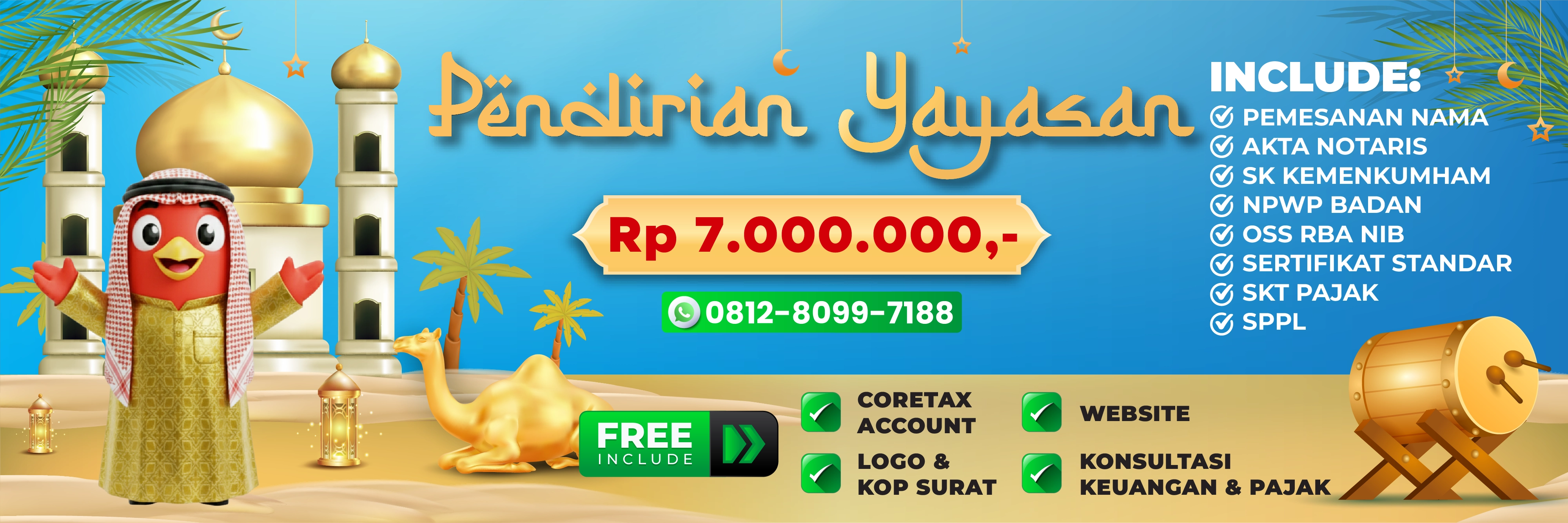 Pendirian Yayasan Lengkap